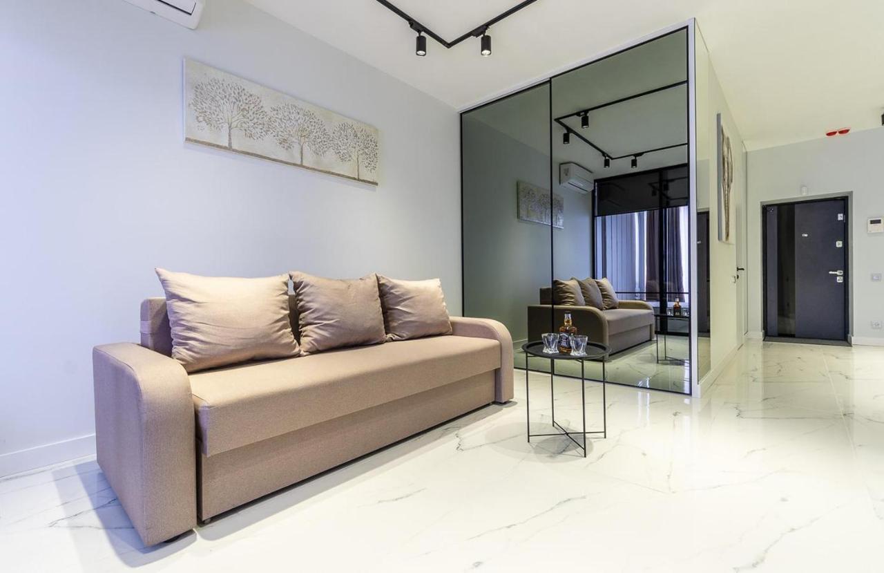 Fashionable Apartments. Smartplaza Metro Minskaya. Obolon Kiew Exterior foto